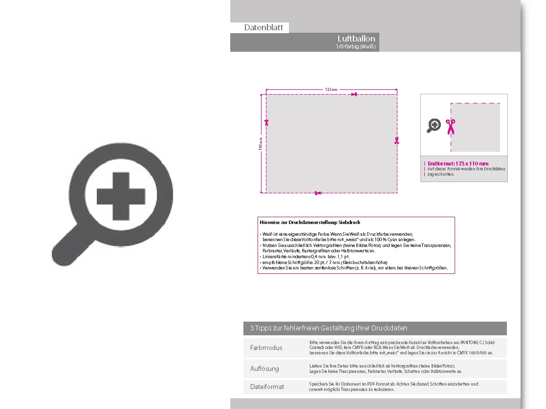 Product Bild luftballon_crystal_Ø_30_cm_1_0-farbig_(wei__)_einseitig_bedruckt