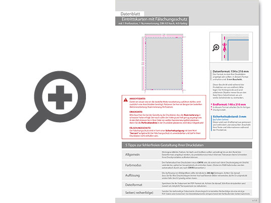 Product Bild eintrittskarte_mit_f__lschungsschutz_din_a5__mit_perforierung_und_1x_nummeriert_(4_0_einseitig_bedruckt)