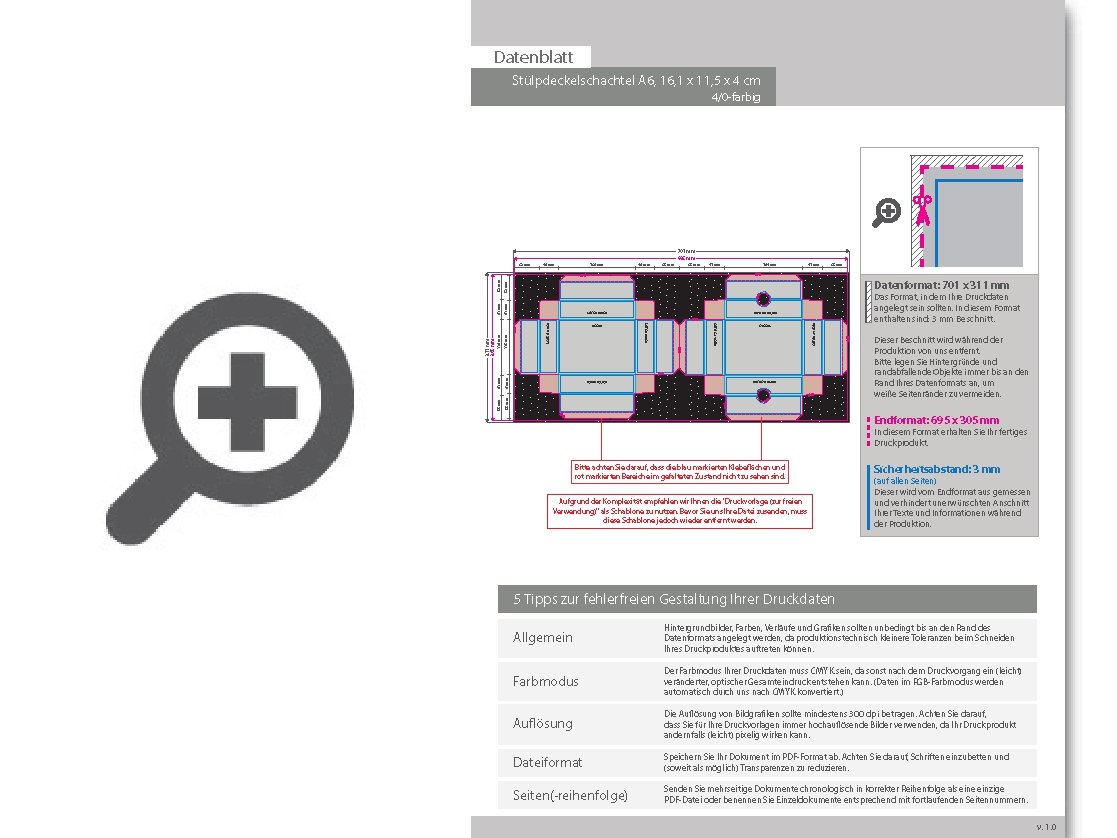 Product Bild st__lpdeckelschachtel_a6_(16_1_x_11_5_x_4_cm)__4_0_farbig_bedruckt
