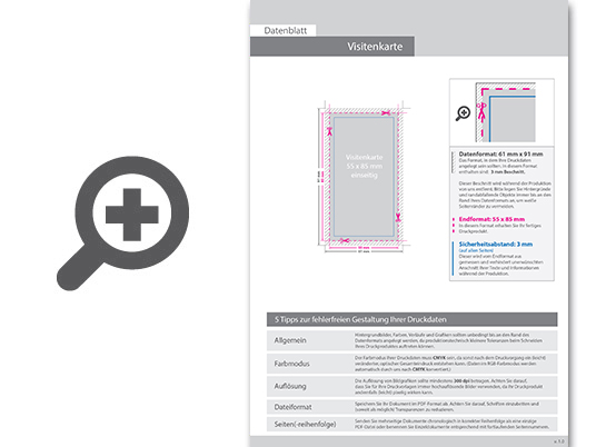 Product Bild visitenkarten_hoch_4_0_farbig_55_x_85_mm_(einseitiger_druck)__283g_kraftkarton